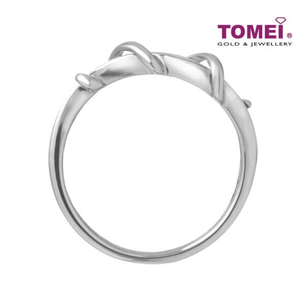 TOMEI Ring In The Season Collection, White Gold  585