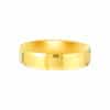 TOMEI Simply Plain Xi De Ring, Yellow Gold 916