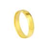 TOMEI Simply Plain Xi De Ring, Yellow Gold 916