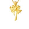TOMEI Ribbon Pendant, Yellow Gold 916