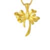TOMEI Ribbon Pendant, Yellow Gold 916