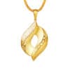 TOMEI Sri Puteri Collection Droplet Pendant, Yellow Gold 916