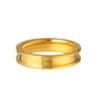 TOMEI True Love Couple Ring, Yellow Gold 916