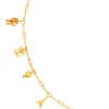 TOMEI Travel With Love Bracelet, Yellow Gold 916