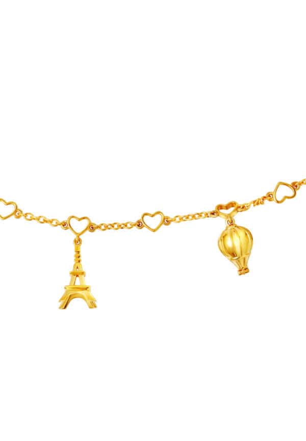 1100x762px_VdayBrochure_0012_9M-YG1534B-1C TOMEI Travel With Love Bracelet, Yellow Gold 916