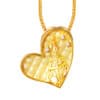 TOMEI Romantic Love Pendant, Yellow Gold 916