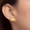 TOMEI X SANRIO Earrings, Yellow Gold 916