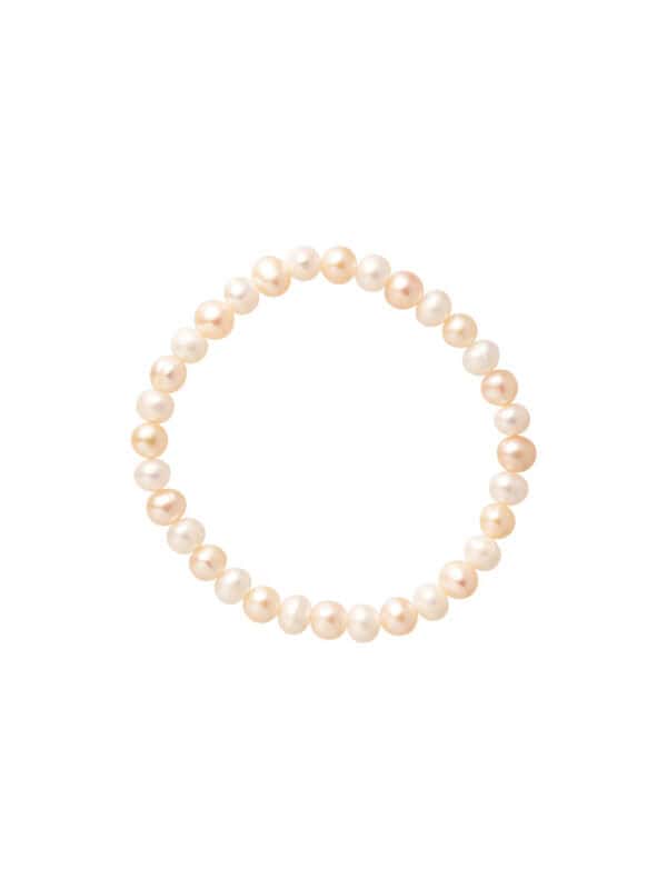 TOMEI [Online Exclusive ] Natural Pearl Bracelet I Light Multi-Tone