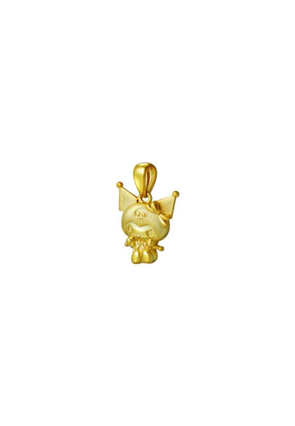 TOMEI X SANRIO Kuromi Pendant, Yellow Gold 916