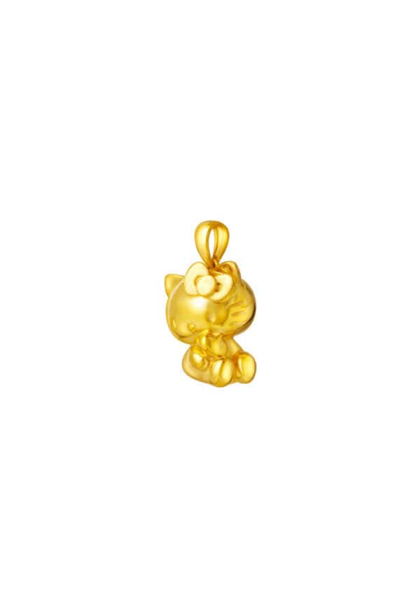 20241024035107c4332ba8b2f2c363a34de450542ccdea TOMEI X SANRIO Hello Kitty Pendant, Yellow Gold 916
