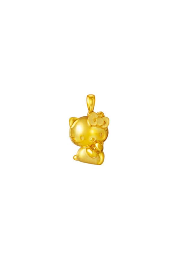 20241024035107c66ebaa76d7a47b81394c706a7dd6da8 TOMEI X SANRIO Hello Kitty Pendant, Yellow Gold 916