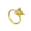 TOMEI X SANRIO Kuromi Ring, Yellow Gold 916