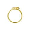 TOMEI X SANRIO Kuromi Ring, Yellow Gold 916