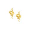 TOMEI x XIFU ??????The Essence Of Nature Earrings, Yellow Gold 999