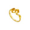 TOMEI x XIFU 【万物有灵】The Essence Of Nature Ring, Yellow Gold 999