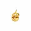 TOMEI Snake Hatching Pendant, Yellow Gold 916