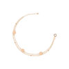 TOMEI Rouge Collection Lucky Flower Bracelet, Rose Gold 750