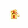 TOMEI Chomel Collection Gift Box Charm, Yellow Gold 916