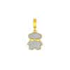 TOMEI Chomel Collection Bear Charm, Yellow Gold 916