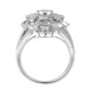 TOMEI Ring, Diamond White Gold 750