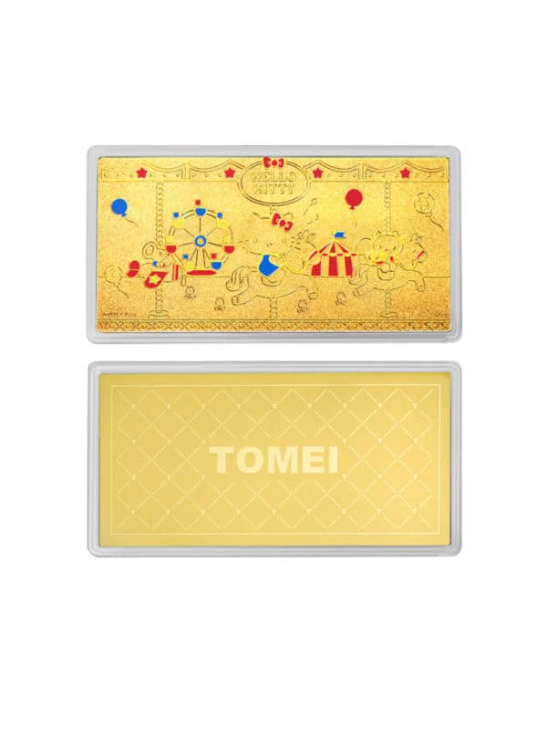 TOMEI X SANRIO Hello Kitty Gold Wafer 0.5G, Yellow Gold 9999