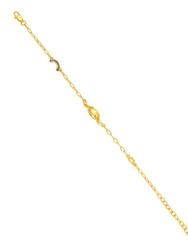 TOMEI X Sanrio Cinnamoroll Bracelet, Yellow Gold 916