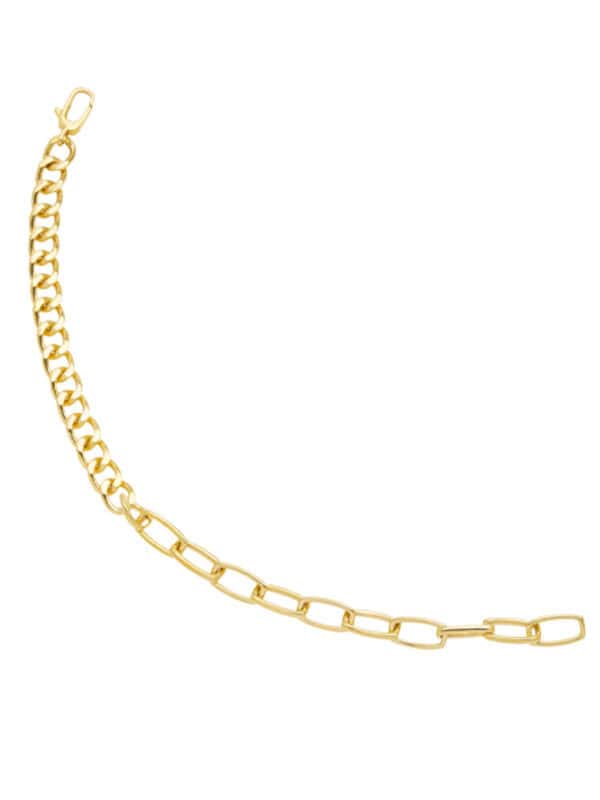 TOMEI Two-Ways Linked Bracelet, Yellow Gold 916