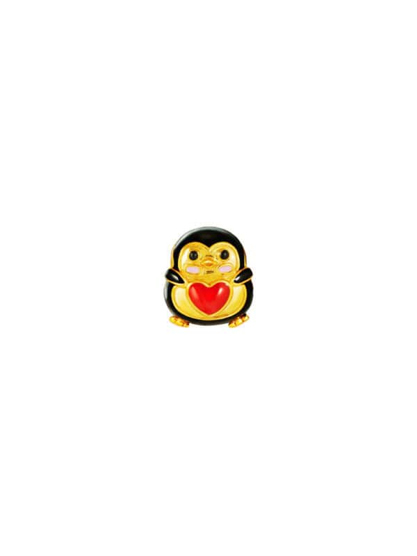 762x1100_0024_Sony_51918TM-YG1360P-EC TOMEI Chomel Collection Penquin Charm, Yellow Gold 916