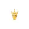TOMEI X Sanrio Chubby Kuromi Pendant, Yellow Gold 999