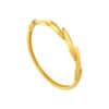 TOMEI Sri Puteri, The Anyaman Series Bangle, Yellow Gold 916