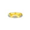 TOMEI Diamond Cut Collection Ring, Yellow Gold 916