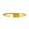 TOMEI Diamond Cut Collection Bangle, Yellow Gold 916