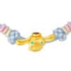 TOMEI X Sanrio Cinnamoroll 5D Charm with Blue Rope Bracelet, Yellow Gold 999