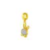 TOMEI Chomel Collection Rabbit Charm, Yellow Gold 916