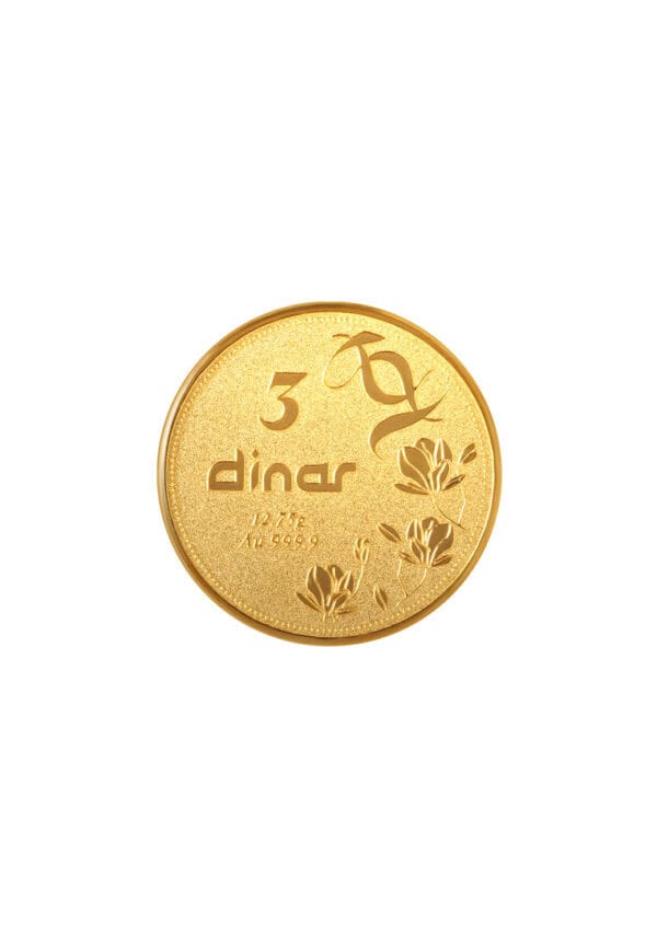 TOMEI [3 Dinar] Gold Coin I Fine Gold 9999