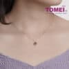 TOMEI Rouge Collection ????? Carnelian Fu Necklace, Rose Gold 750