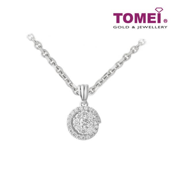 TOMEI Roxanne Pendant, White Gold 750 (P5057)