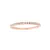 TOMEI Eternity Ring, Diamond Rose Gold 750