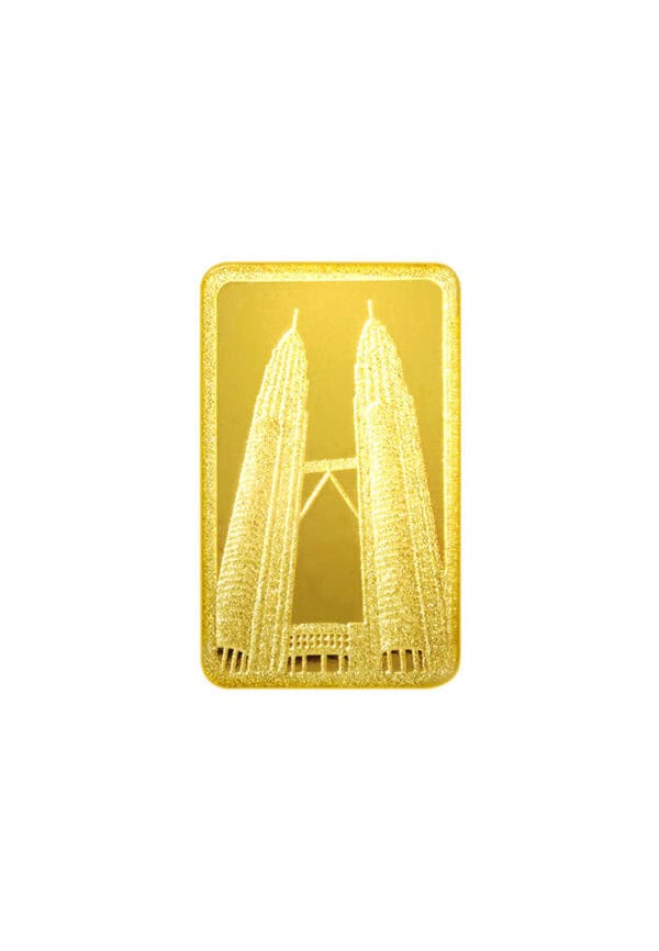 [TOMEI Exclusive]Twin Towers Gold Bar 2G | Fine Gold 9999