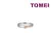 TOMEI【爱的羁绊】Evermore Couple Ring, White+Rose Gold 750