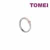 TOMEI【爱的羁绊】Evermore Couple Ring, White+Rose Gold 750
