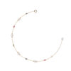 TOMEI Semi Precious Stone With Pearl Bracelet, Yellow Gold 750