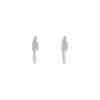 TOMEI Diamond Earrings, White Gold 585