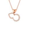 TOMEI Rouge Collection, Lovely Hulu Necklace Rose Gold 750
