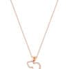 TOMEI Rouge Collection, Lovely Hulu Necklace Rose Gold 750