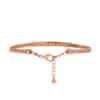TOMEI Gilded Harmony Bangle, Rose Gold 750