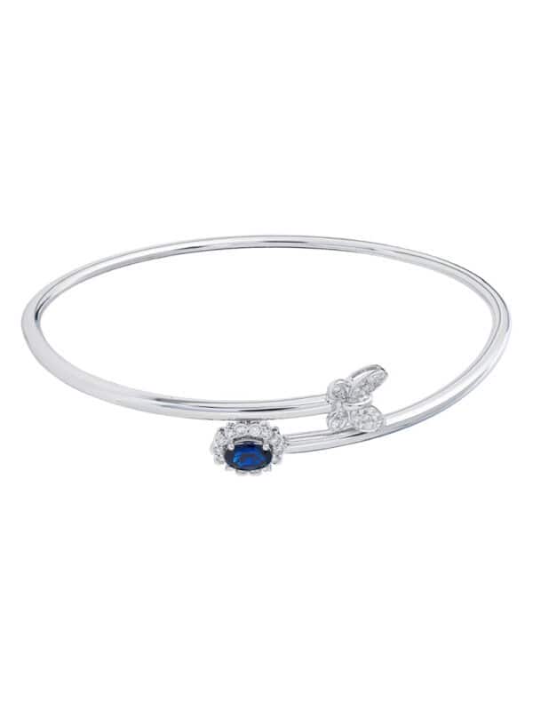Untitled-2_0004s_0001_DSC07578.psd TOMEI Sapphire Diamond Bangle, White Gold 750
