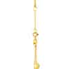 TOMEI [Online Exclusive] Lusso Italia Double Strand Chips Bracelet, Yellow Gold 916