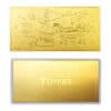 TOMEI [Online Exclusive] Baby Fullmoon Celebration Gold Wafer 0.5G, Yellow Gold 9999