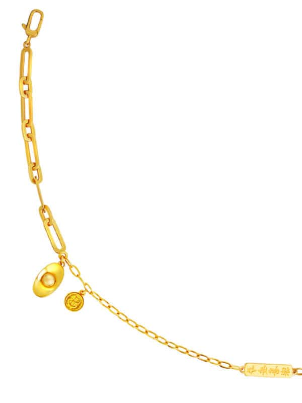 TOMEI Well-being Bracelet, Yellow Gold 916